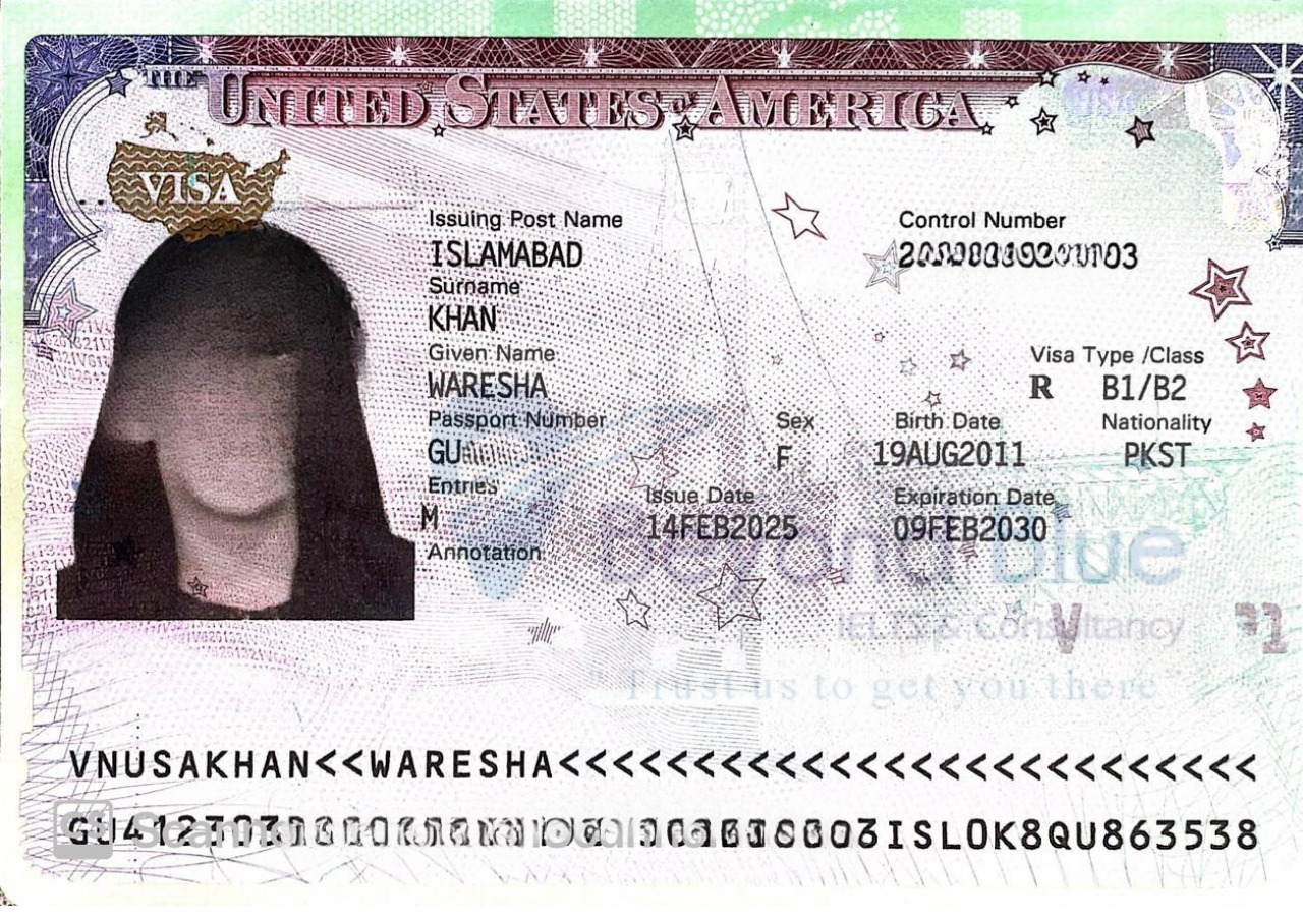 Waresha Khan — Beyond Blue client, USA B1/B2 Visa approved